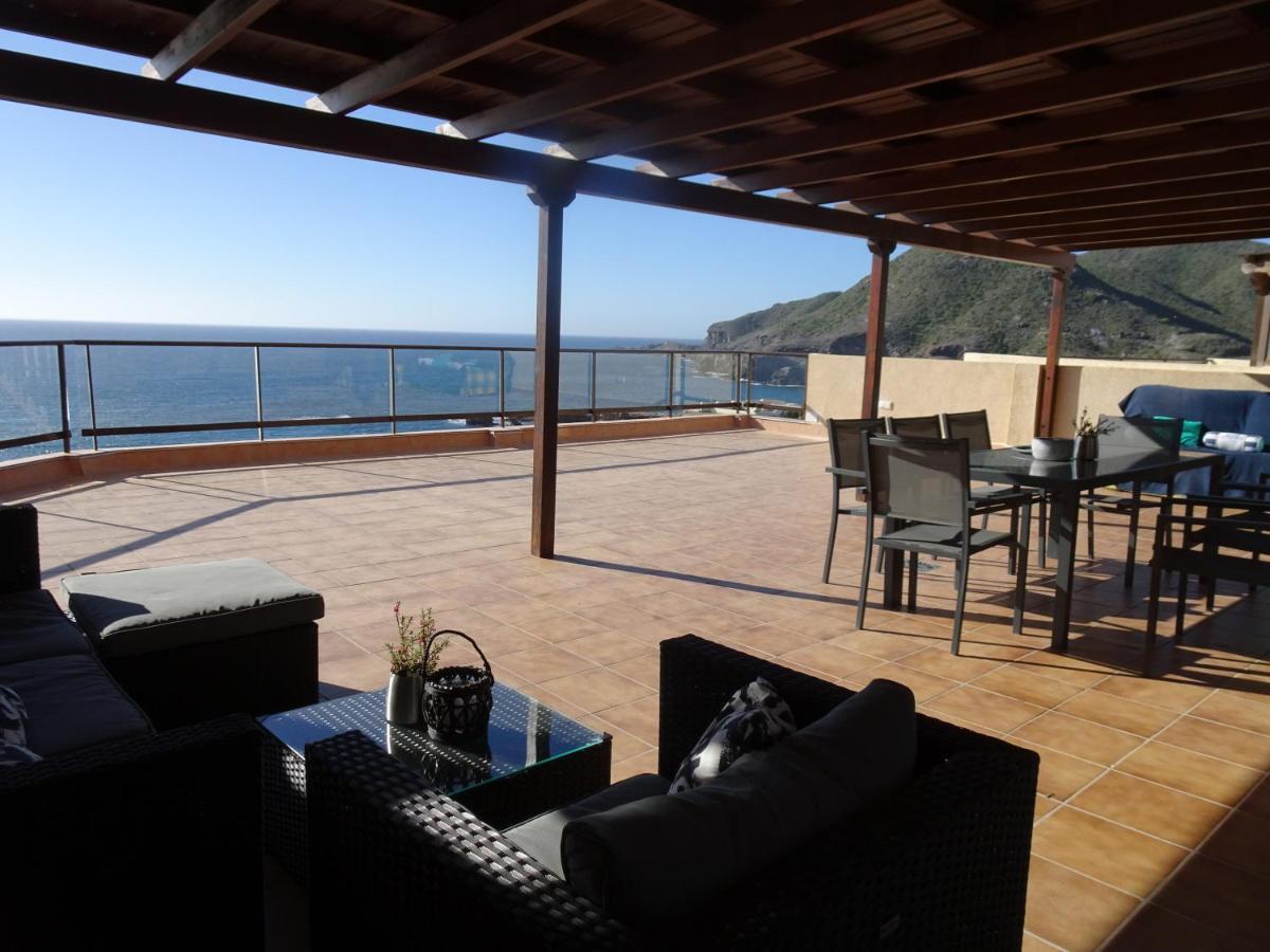 パロス岬Gran Terraza Con Espectaculares Vistas Al Marアパートメント エクステリア 写真